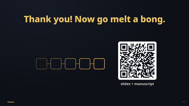 Slide 24: Thank you